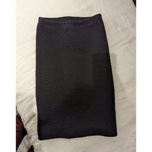 Topshop Wool Blend Pencil Skirt